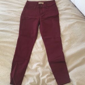 Maroon Blue Spice Skinny Stretch Jeans sz. 3